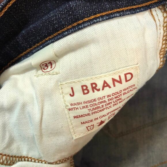 J Brand Women’s Style# 3914C012 Dark Wash Denim Jeans 31 x 27 - Picture 4 of 8